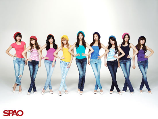 Girls Generation SPAO wallpaper