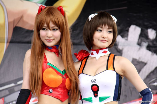 Japanese race queens at Super GT Malaysia