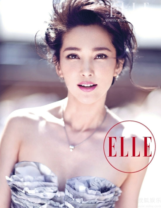 Li Bingbing on Elle China magazine