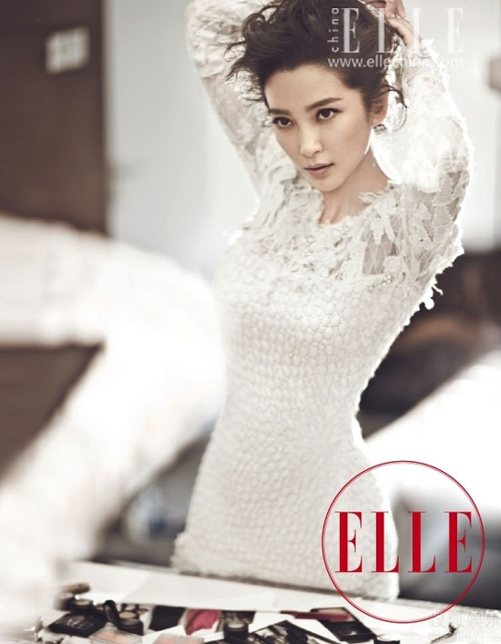 Li Bingbing on Elle China magazine