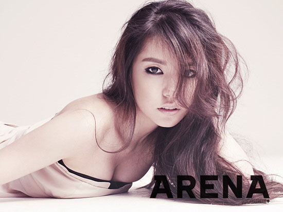 Korean actress Min Hyo-rin on Arena magazine