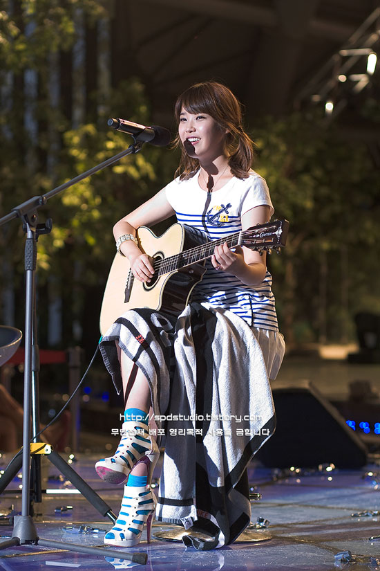 IU at FM4U Summer Music Festival in Seoul Hanyang University