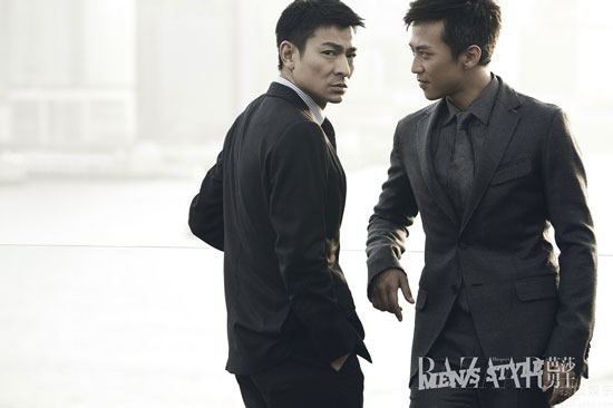 Andy Lau and Deng Chao Harpers Bazaar Men Style Magazine