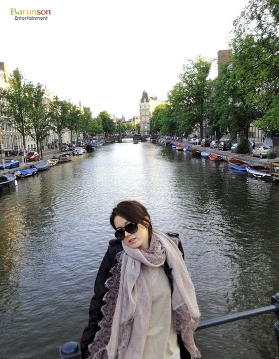 Son Ye-jin in Amsterdam, Netherlands