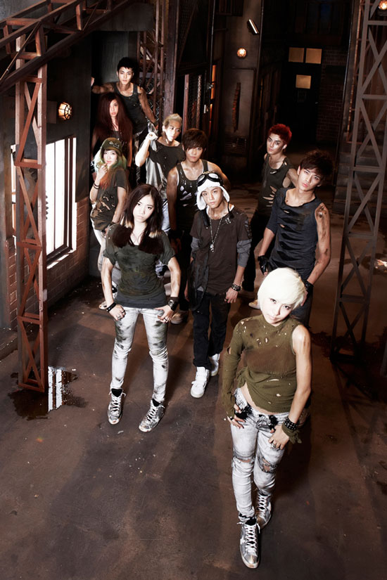 Korean pop group Co-Ed