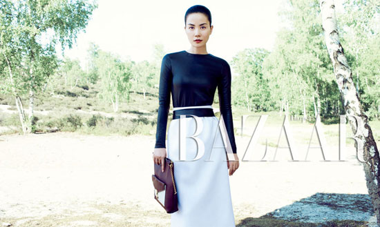 Faye Wong on Harpers Bazaar magazine