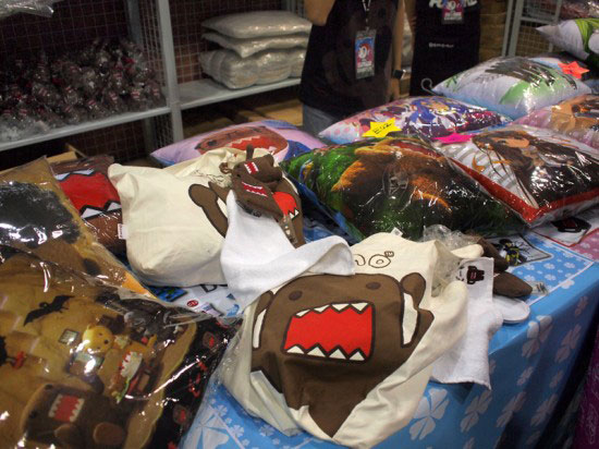 Merchandises at Anime Festival Asia 2010