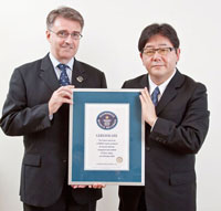 AKB48 producer Yasushi Akimoto Guinness Record