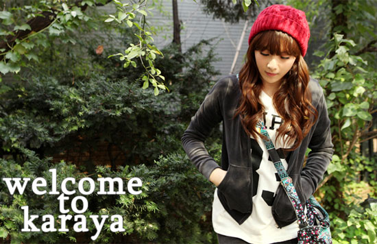 KARA Jiyoung for Karaya fashion