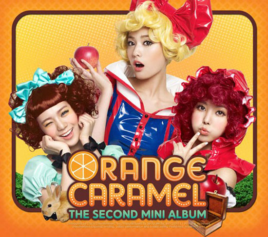 Orange Caramel Aing concept photo