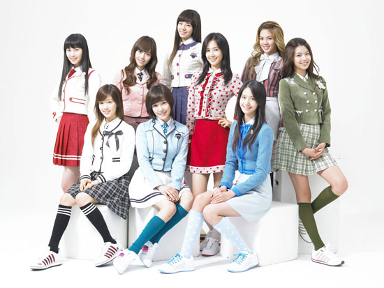 Girls Generation old pics in school uniform