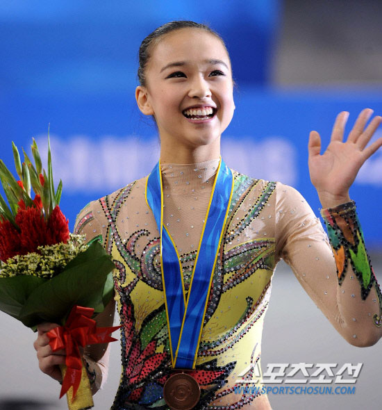 Korean gymnast Son Yeon-jae Asian Games