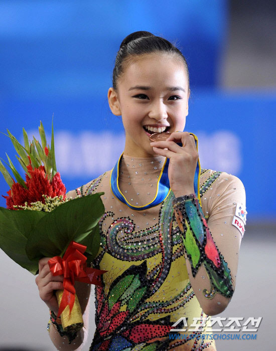 Korean gymnast Son Yeon-jae Asian Games