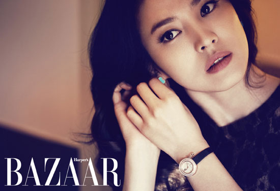 Song Hye-kyo on Harpers Bazaar magazine