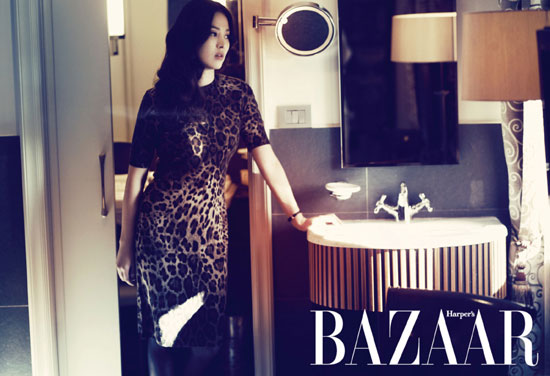 Song Hye-kyo on Harpers Bazaar magazine