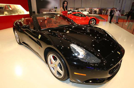 Ferrari California at Abu Dhabi International Motor Show 2010