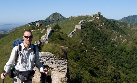 Robert Loken Great Wall of China walk