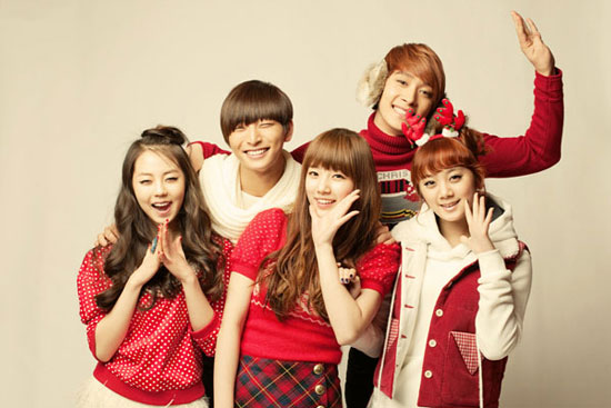 JYP Nation Christmas photo