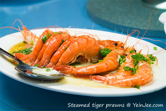 Tiger prawns at Fresh Unique Seafood 23, Petaling Jaya