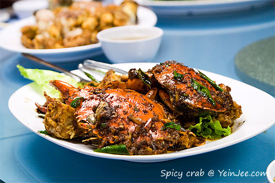 Spicy crabs at Fresh Unique Seafood 23, Petaling Jaya