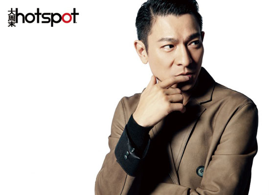 Andy Lau on Chinese Hotspot magazine