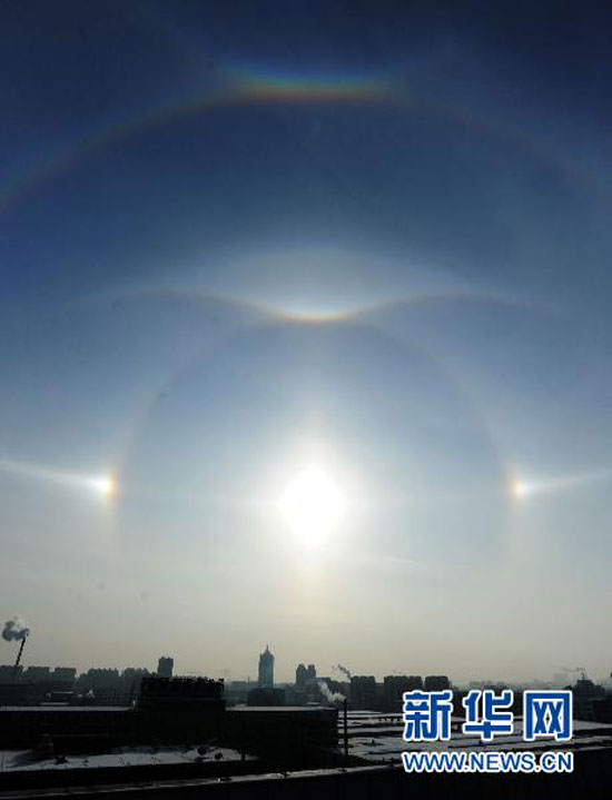 Parhelion in China