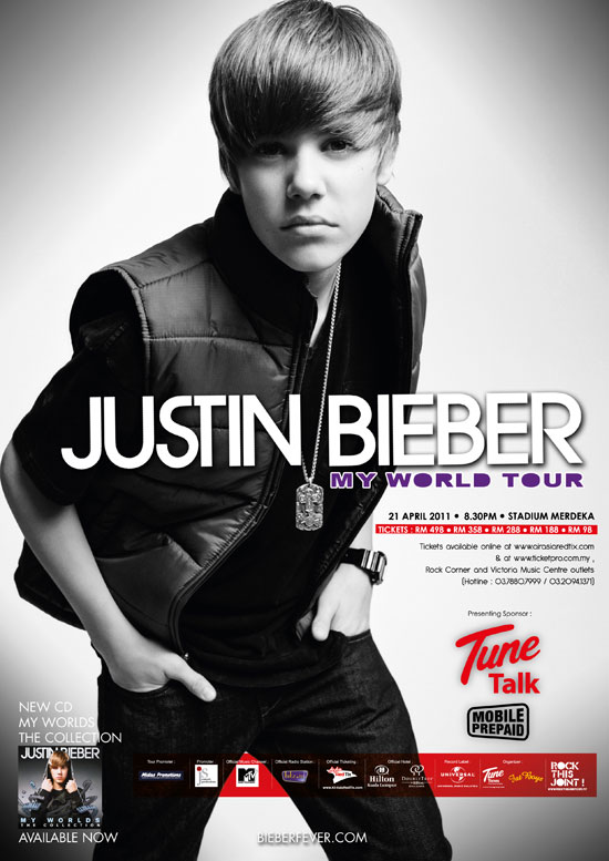 Justin Bieber Fever in Malaysia 2011 concert