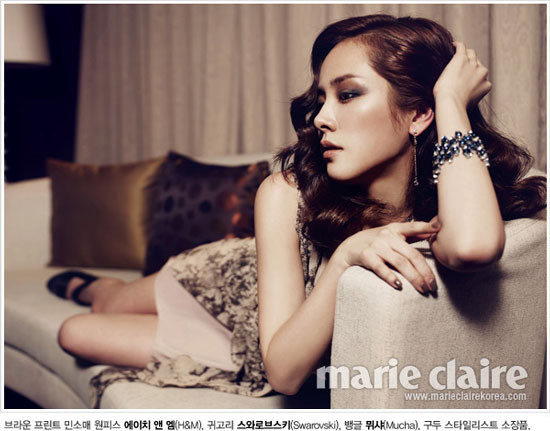 Han Ji-min Marie Claire Korea