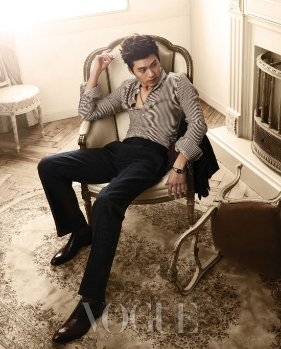 Hyun Bin on Vogue magazine