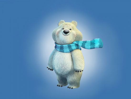 Sochi 2014 Winter Olympics Polar Bear mascot