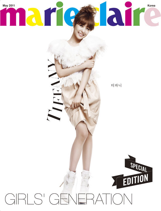 Girls Generation Tiffany Marie Claire magazine