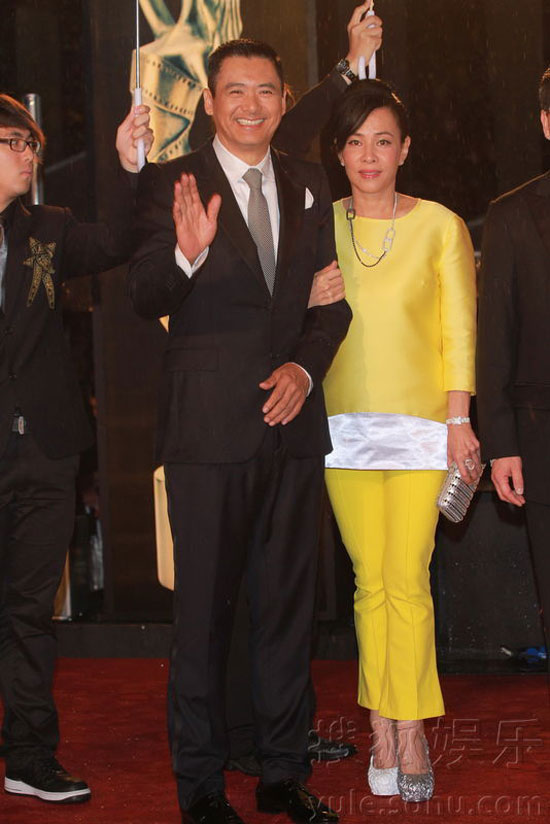 Chow Yun Fat at Hong Kong Film Awards 2011