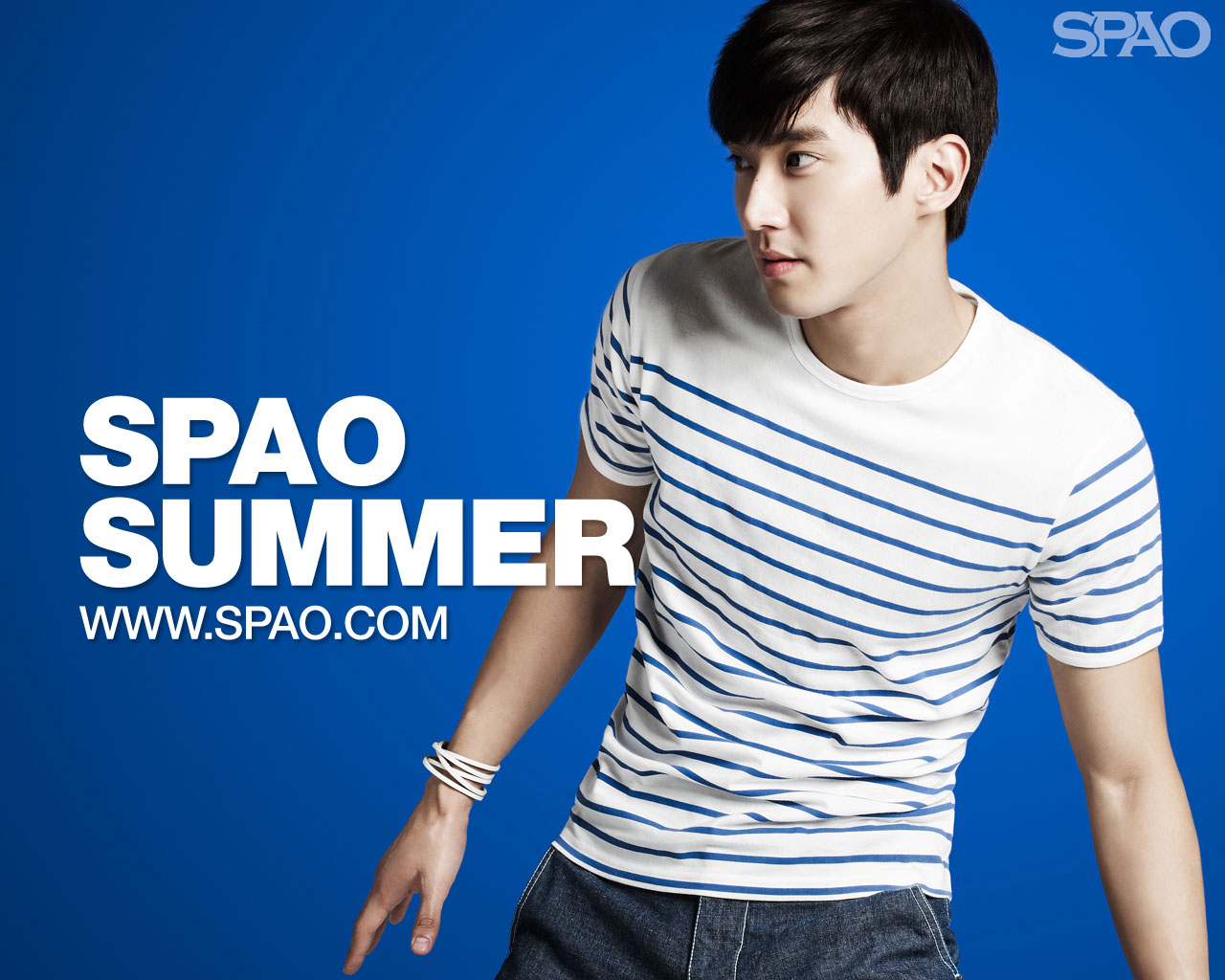 Super Junior Siwon SPAO Summer 2011 wallpaper
