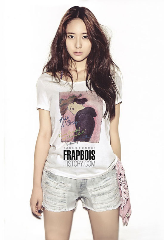 f(x) Krystal Oh Boy magazine