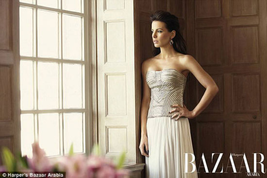 Kate Beckinsale Harpers Bazaar Arabia