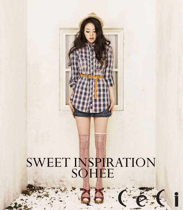 Ahn Sohee Korean Ceci Magazine