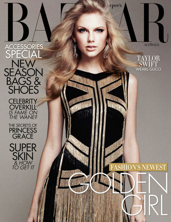 Taylor Swift Gucci Harpers Bazaar Australia