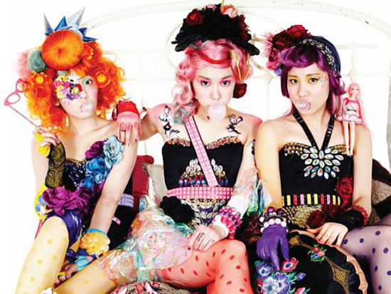 Korean pop group Girls Generation TTS picture