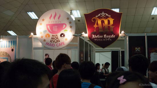 AFA Malaysia 2012 maid cafe