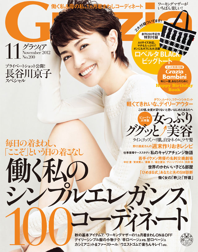 Kyoko Hasegawa Grazia Japanese Magazine