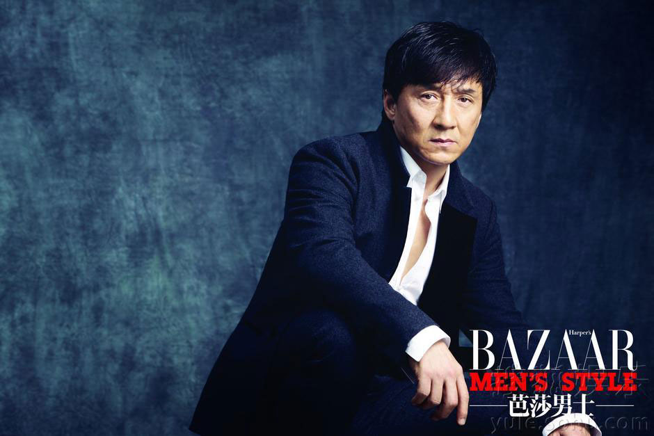 Jackie Chan Harpers Bazaar Chinese Magazine
