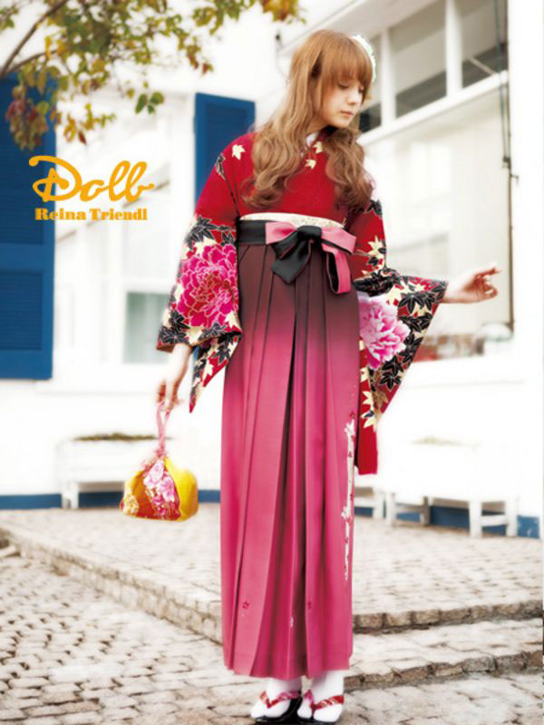 European Asian model Reina Triendl kimono