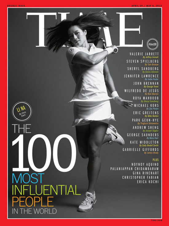Li Na Time Magazine cover