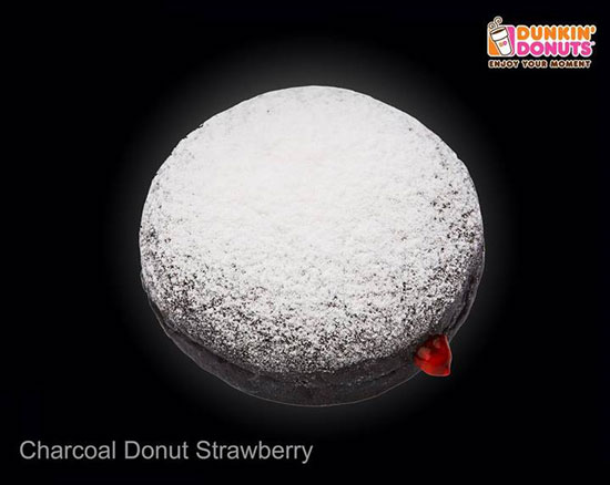 Dunkin Charcoal Donuts Thailand