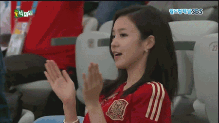 Korean World Cup announcer Jang Yewon