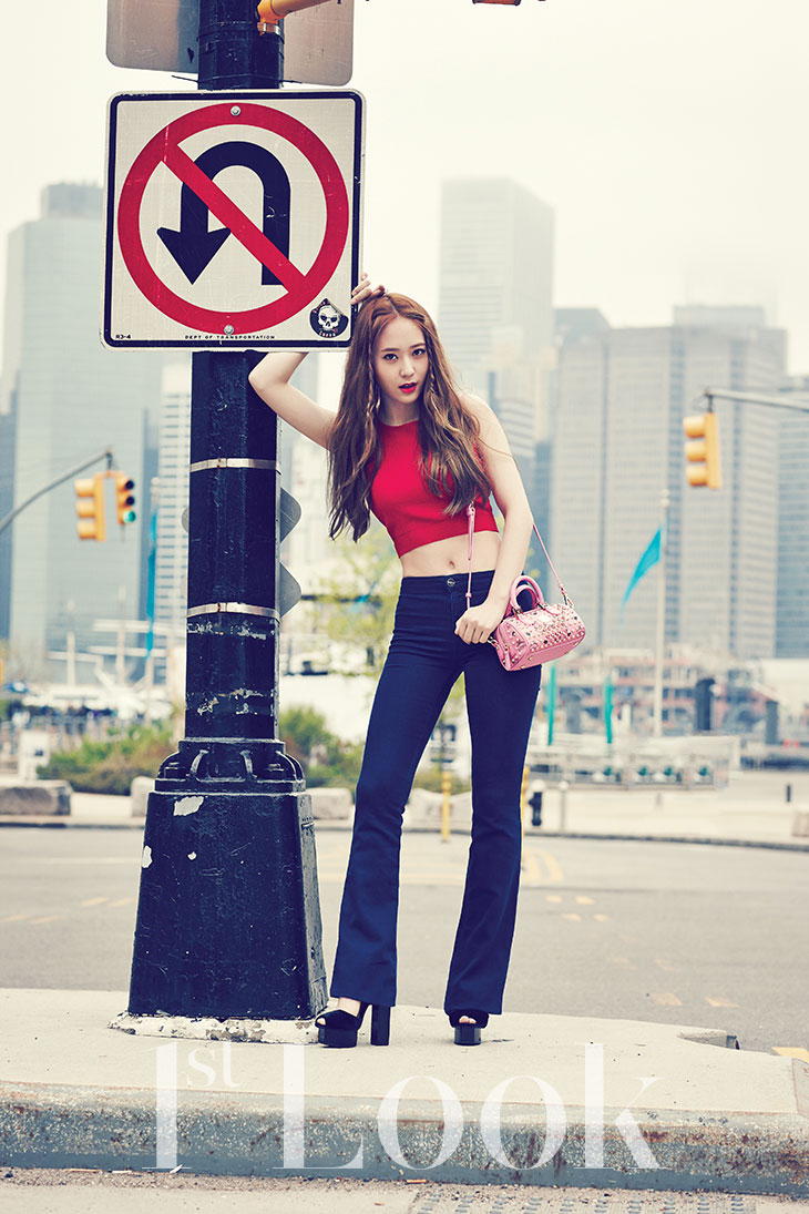 Jessica and Krystal Korean 1st Look Magazine