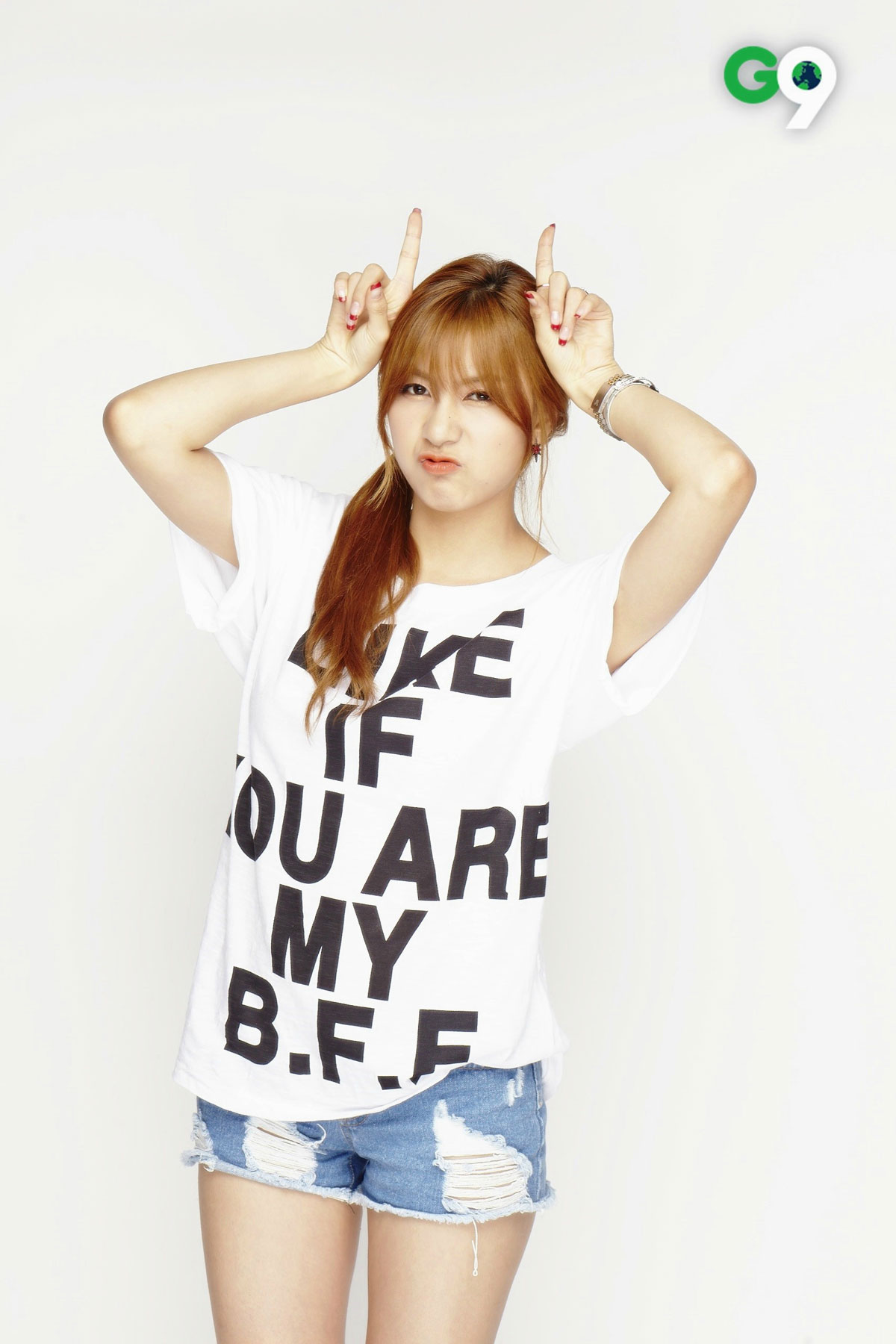 Apink Hayoung G9 advertisement