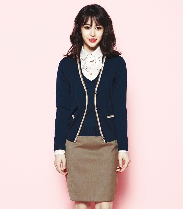 T-ara Jiyeon Modern Design clothing brand