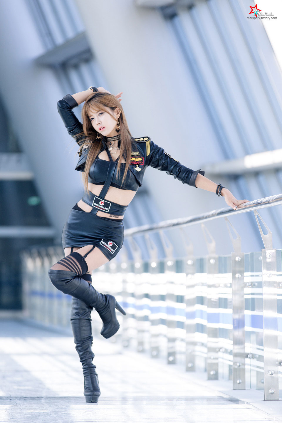 Korean model Heo Yun Mi G-STAR 2014 game show