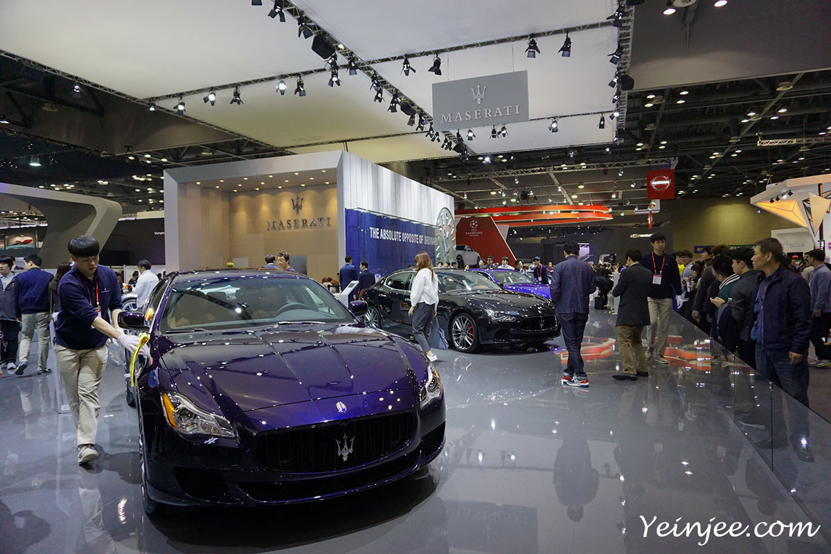 Seoul Motor Show 2015 Maserati cars